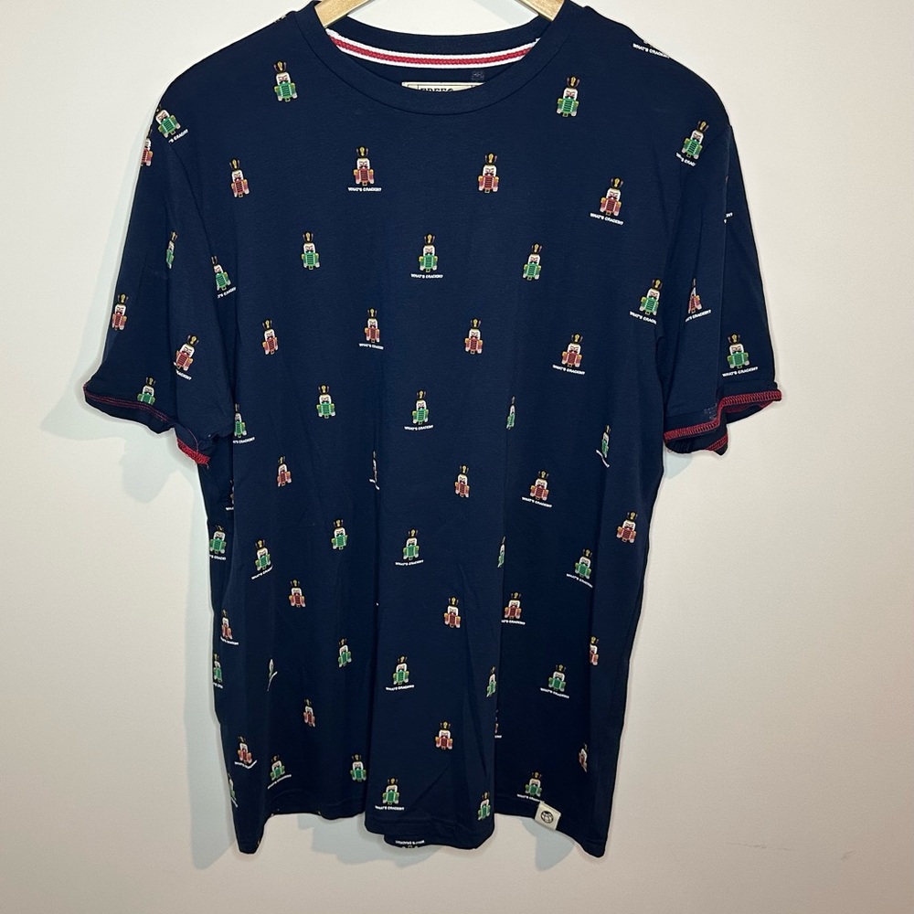 Free Planet What’s Crackin? Nutcracker Graphic T-shirt Cotton Blend